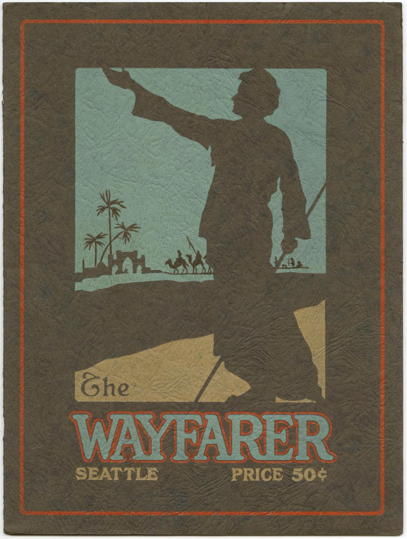 Image of The Wayfarer program, 1925