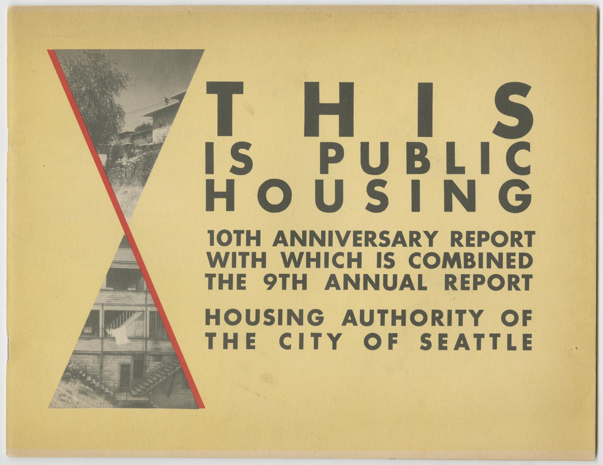 Image of This is Public Housing 10th Anniversary Report, 1949