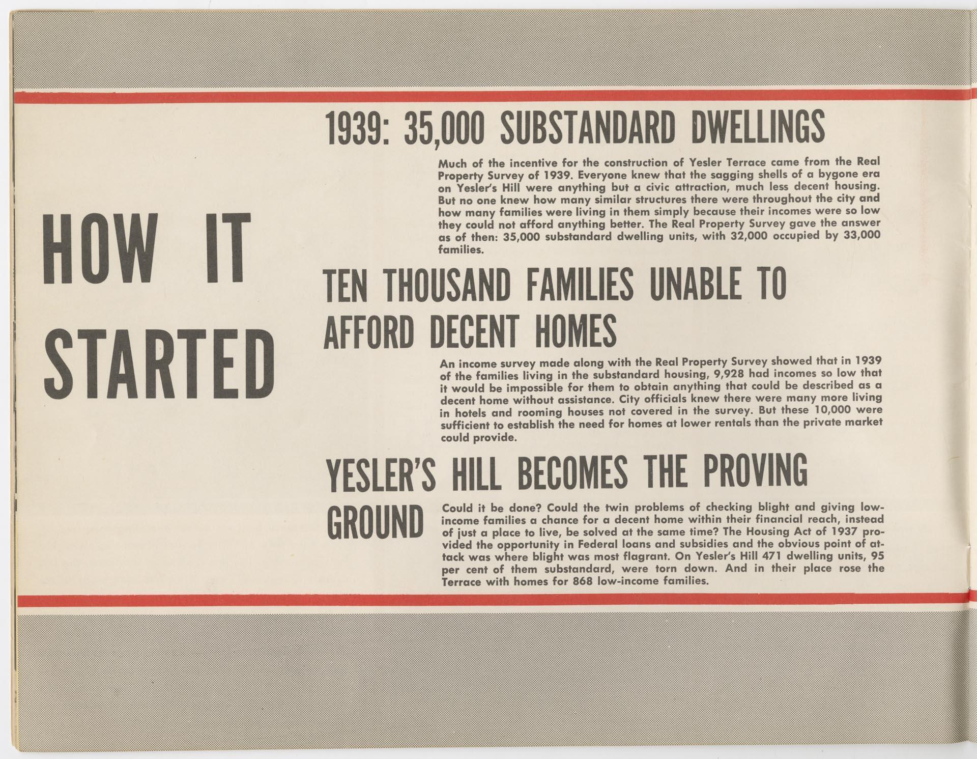 Image of This is Public Housing 10th Anniversary Report, 1949