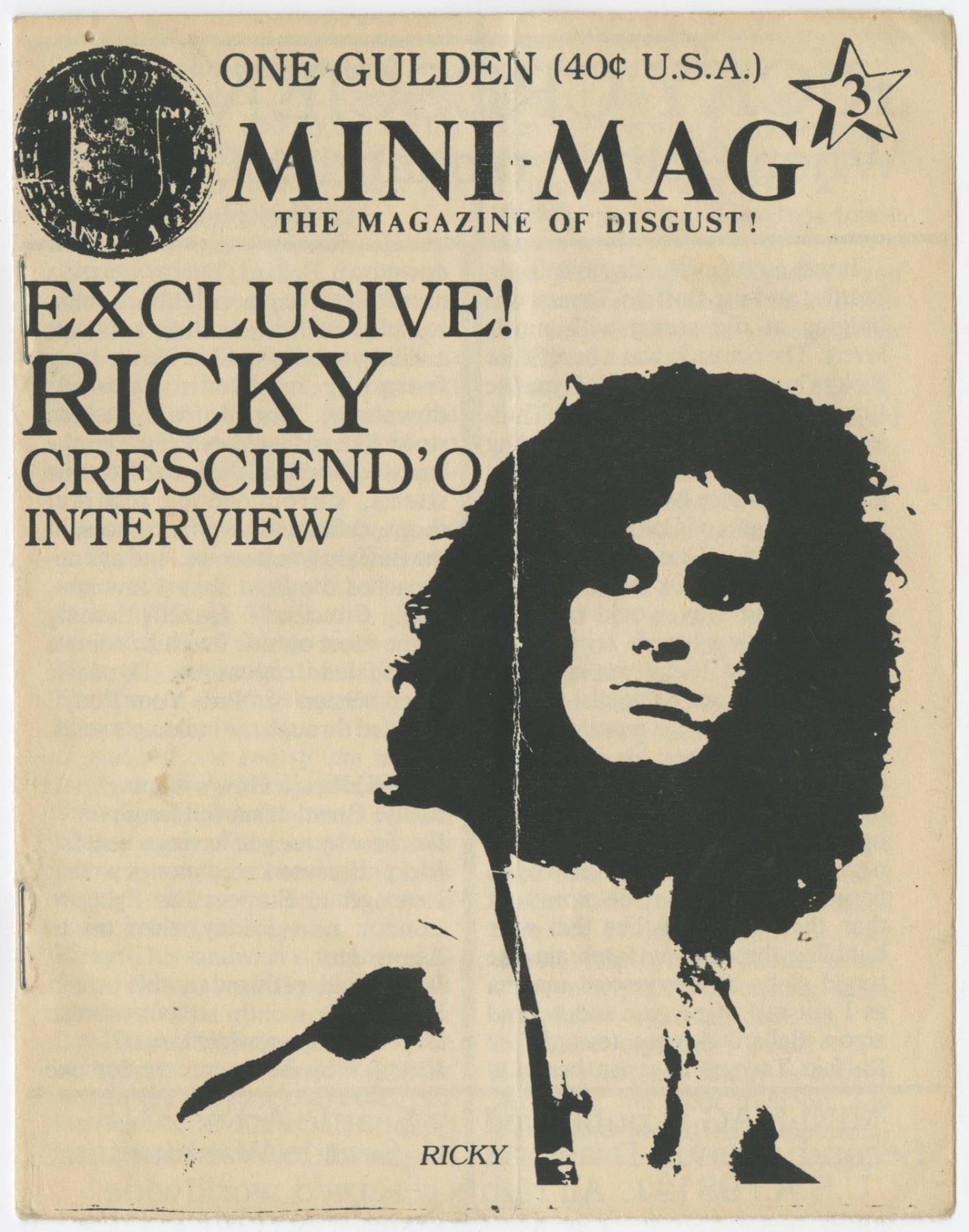 Image of Mini-Mag, the Magazine of Disgust!, 1981