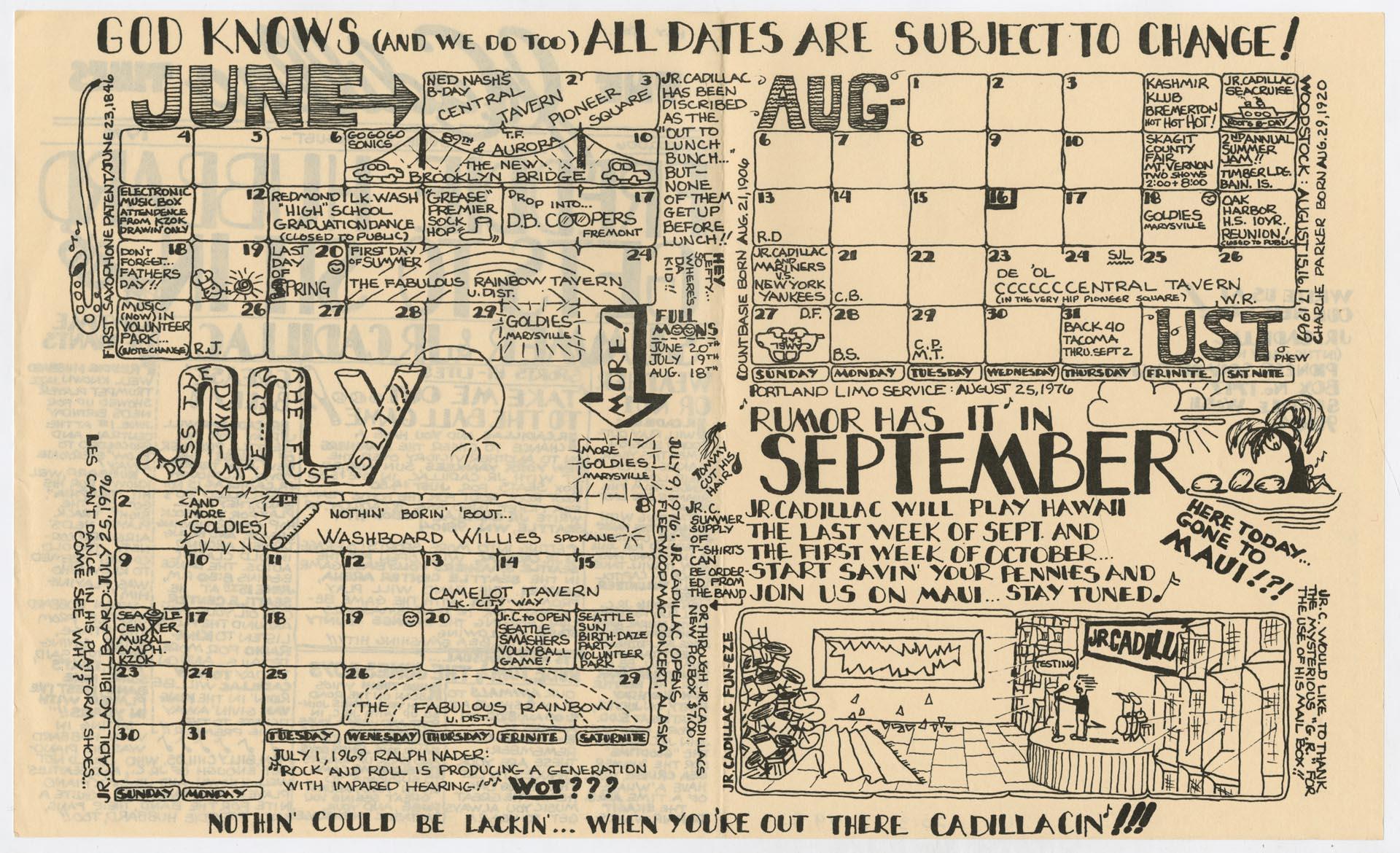 Image of Jr. Cadillac Times newsletter, 1978