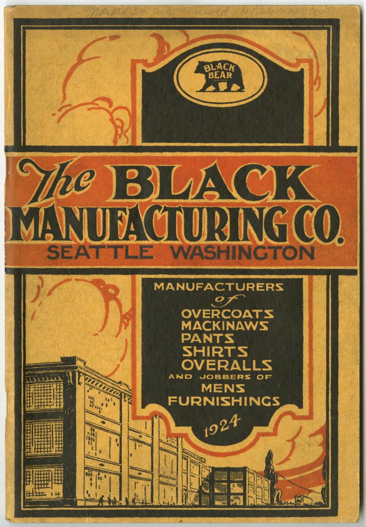 Image of Black Manufacturing Company trade catalog, 1924