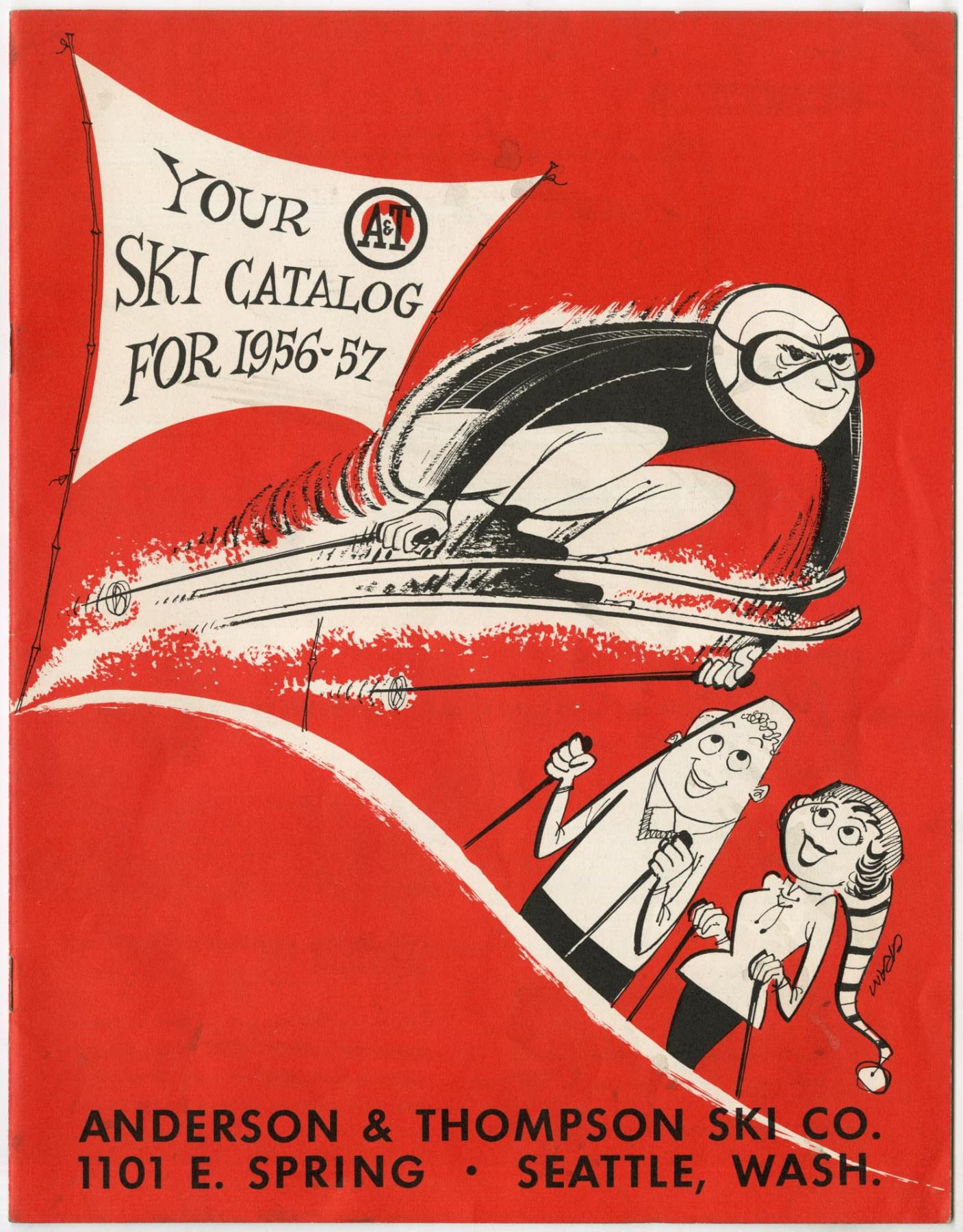 Image of Anderson & Thompson Ski Company catalog, 1956