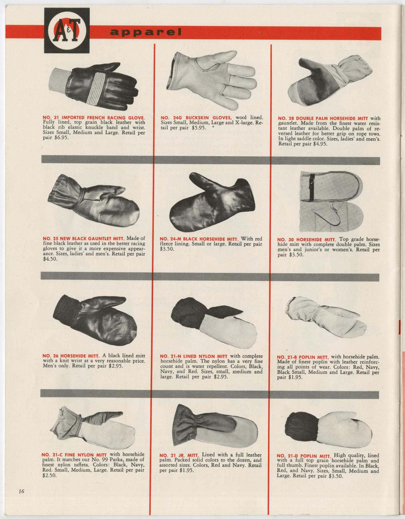 Image of Anderson & Thompson Ski Company catalog, 1956
