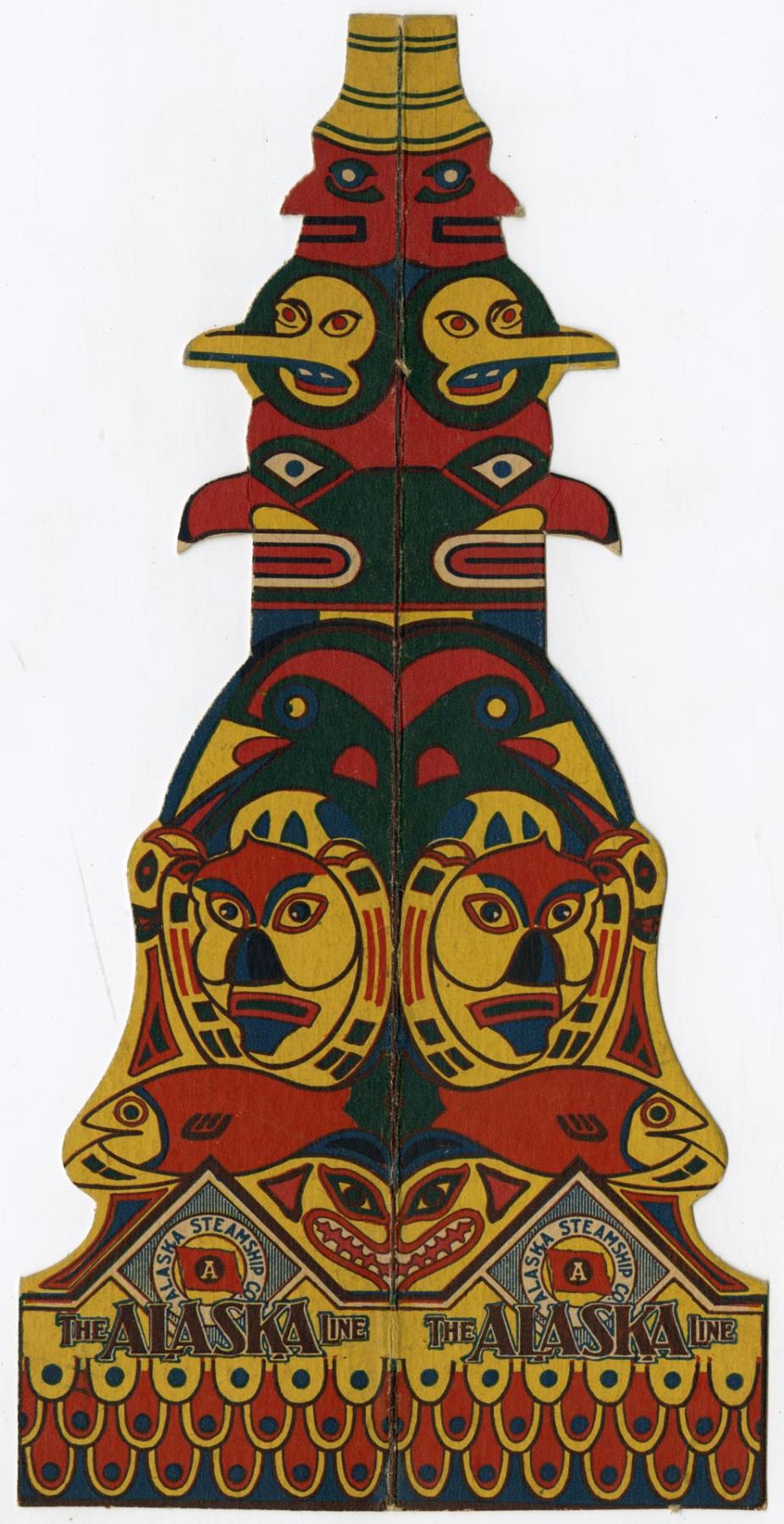 Image of Alaska Steamship Company brochure, circa 1925