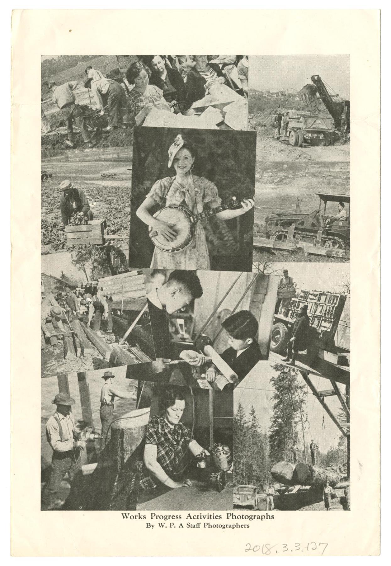Image of WPA District 4 Exposition program, Seattle, May 15, 1936