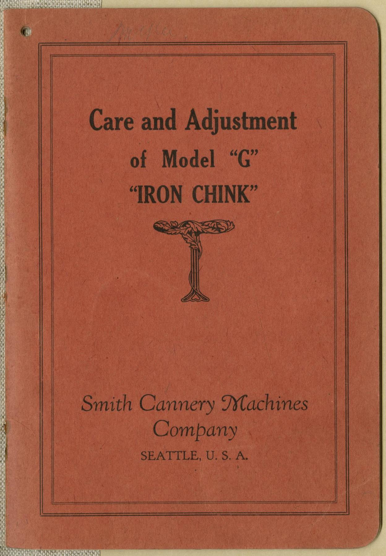 Image of Care and Adjustment of Model 