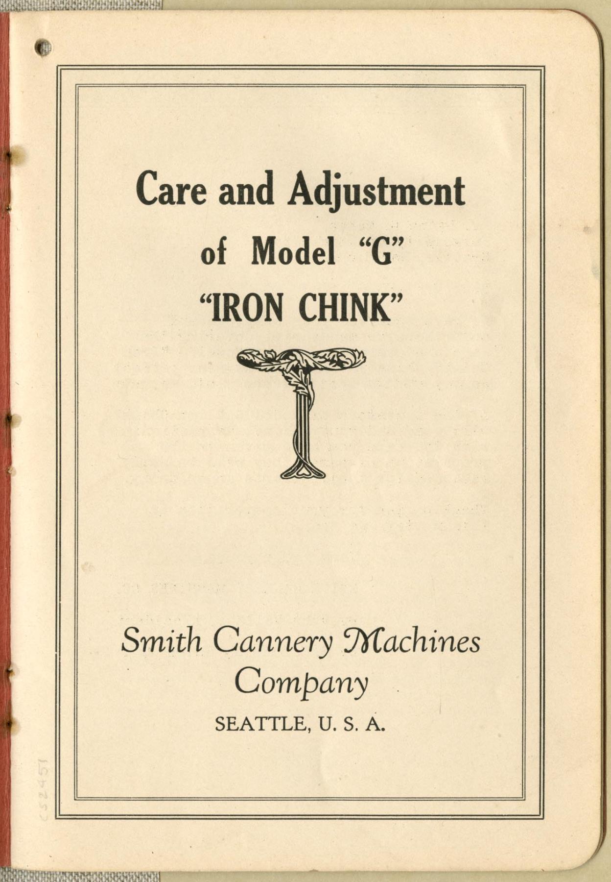 Image of Care and Adjustment of Model 