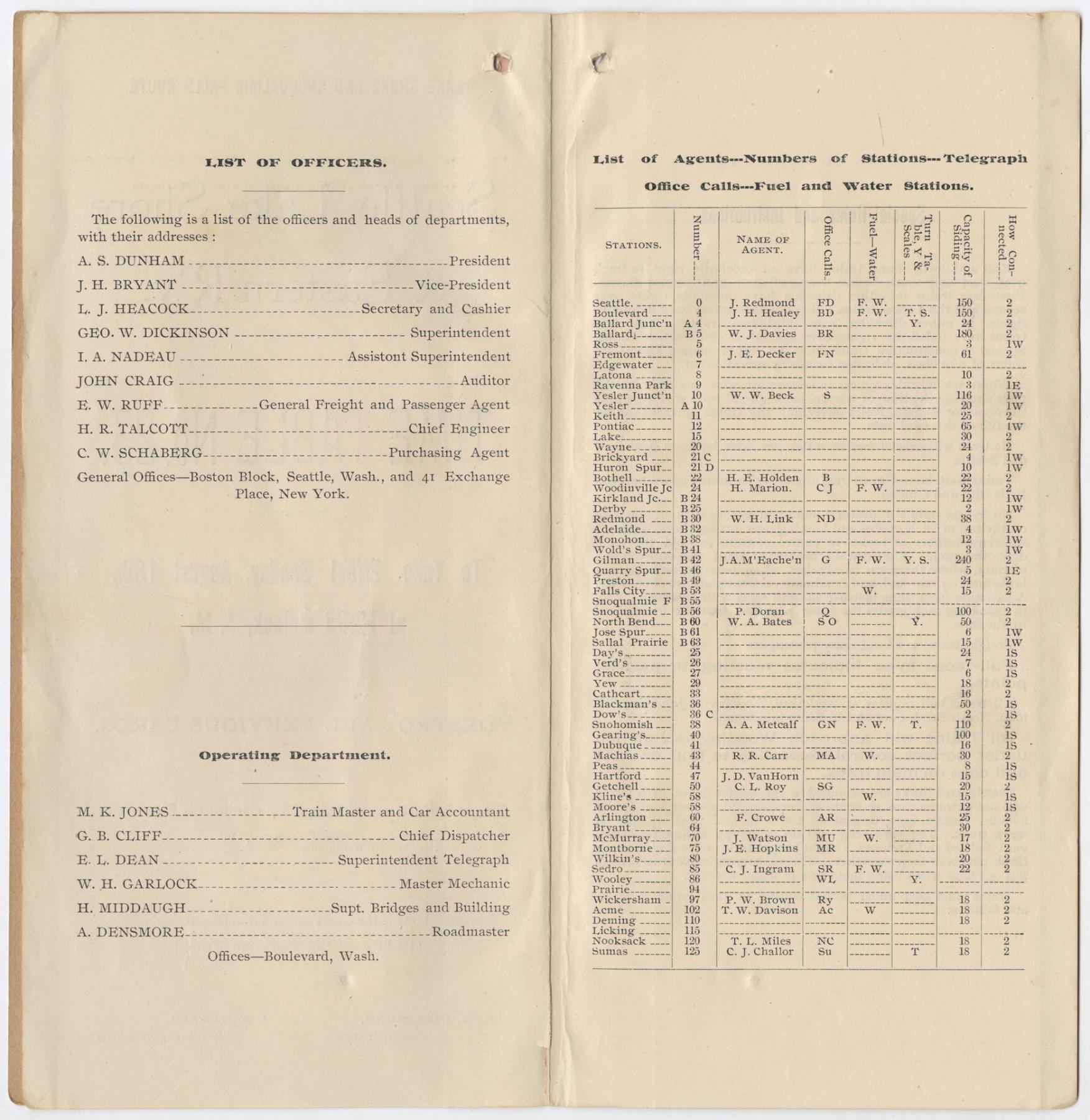 Image of SLS&E Ry Time Table No. 23, August 16, 1891