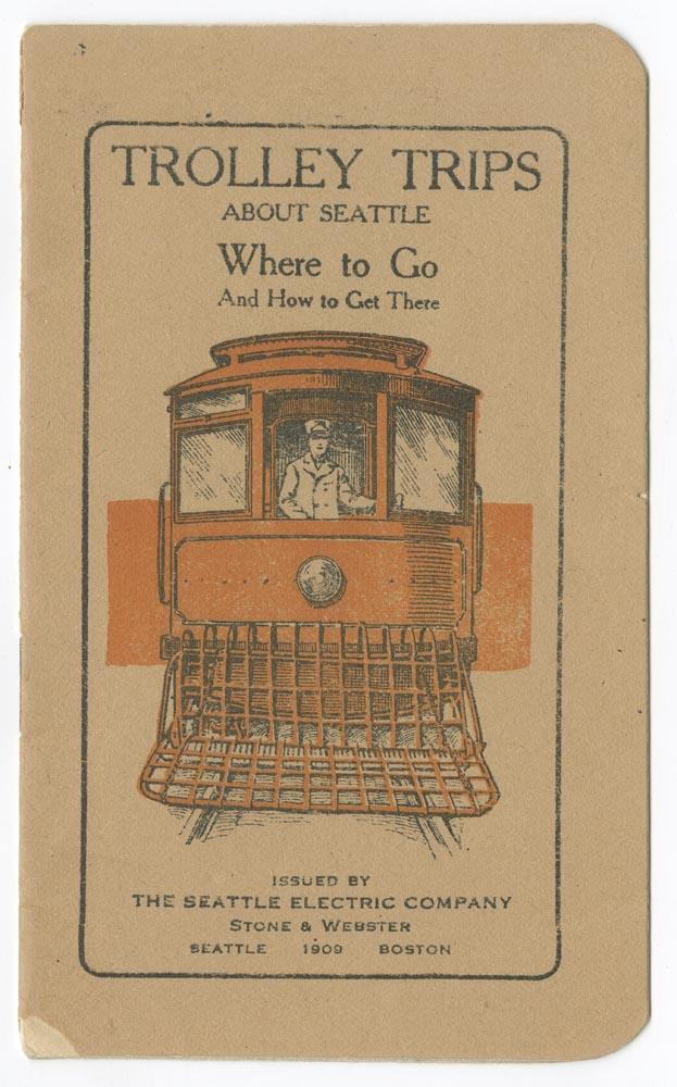 Image of Seattle Electric Company trip guide, 1909