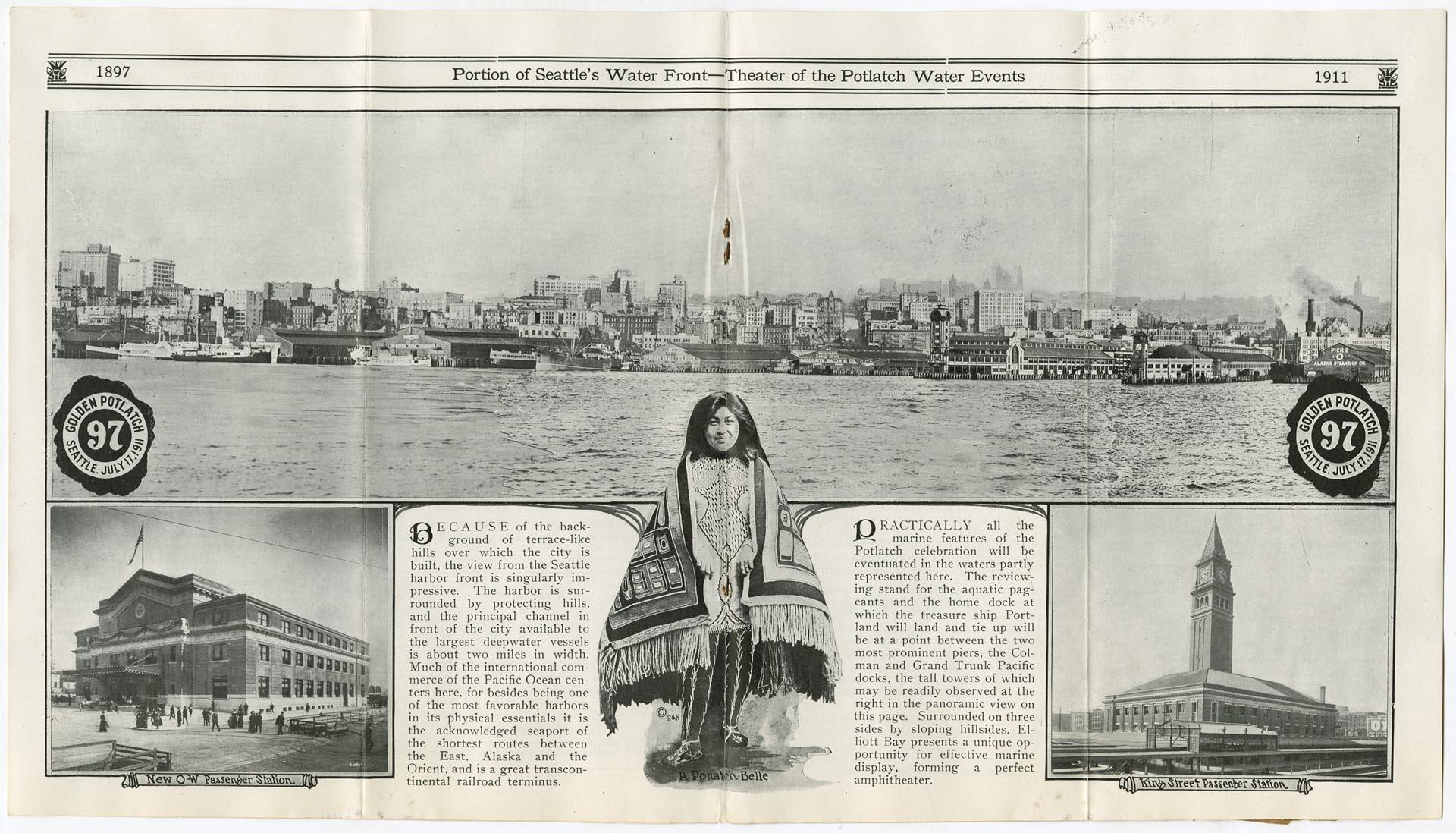 Image of Golden Potlatch program, 1911