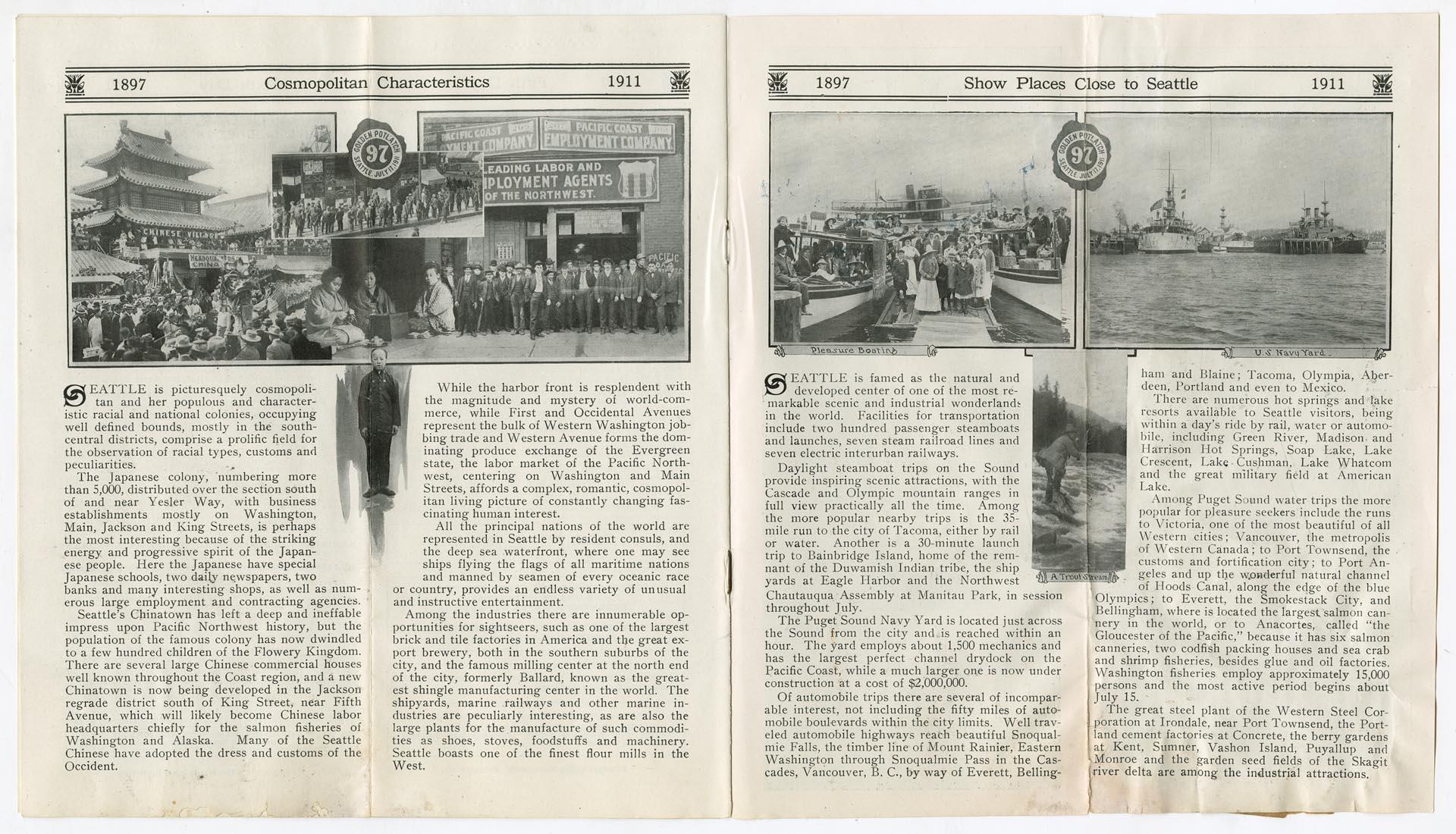 Image of Golden Potlatch program, 1911