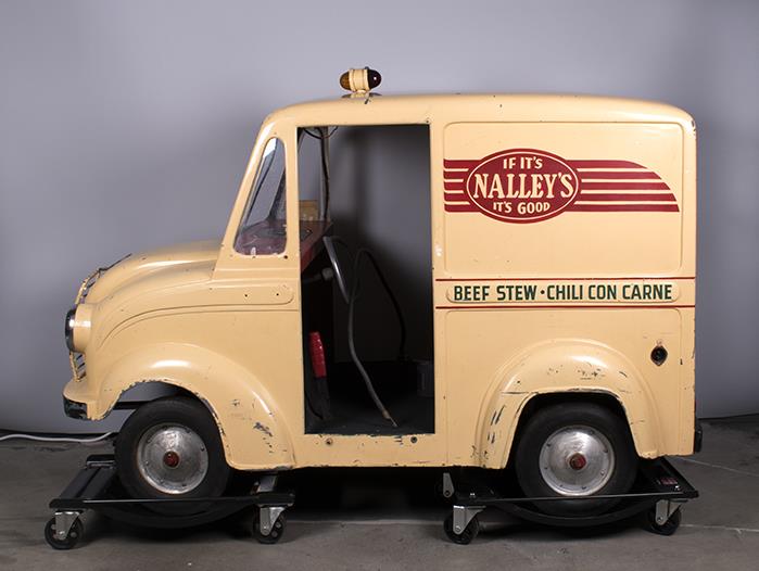 Image of Miniature Nalley's delivery truck, ca. 1950s