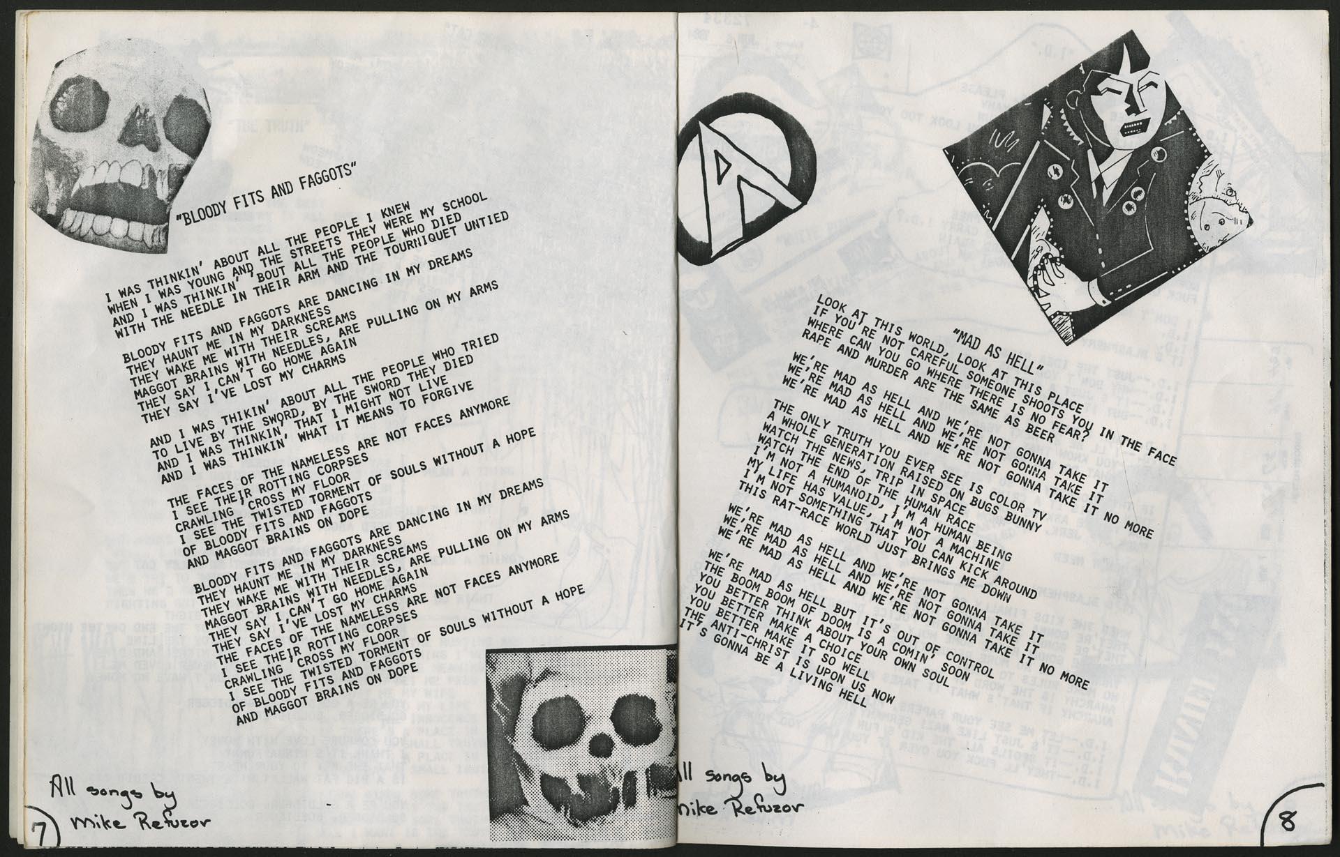 Image of Punk Phoenix Rising fanzine, November 1981