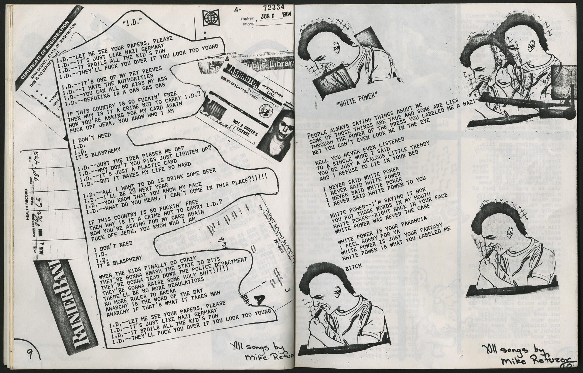 Image of Punk Phoenix Rising fanzine, November 1981