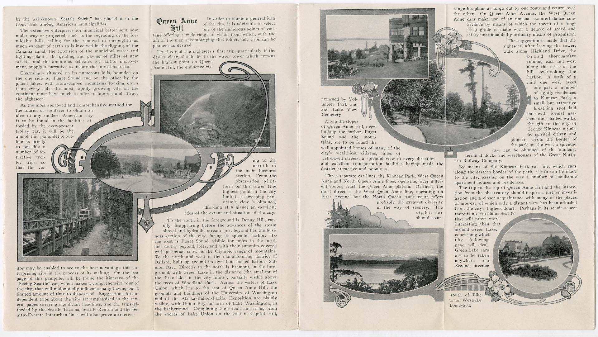 Image of Trolley Trips in City and Suburbs on the Car Lines of the Seattle Electric Company, circa 1910
