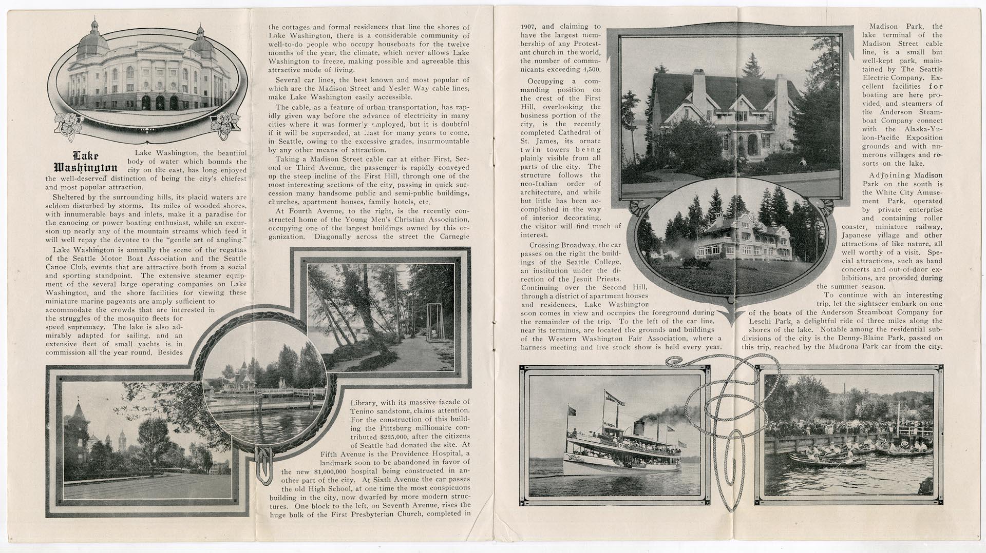 Image of Trolley Trips in City and Suburbs on the Car Lines of the Seattle Electric Company, circa 1910