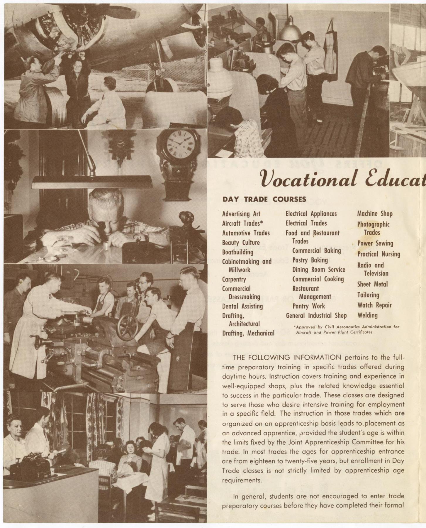 Image of Edison Technical School brochure, May 1957