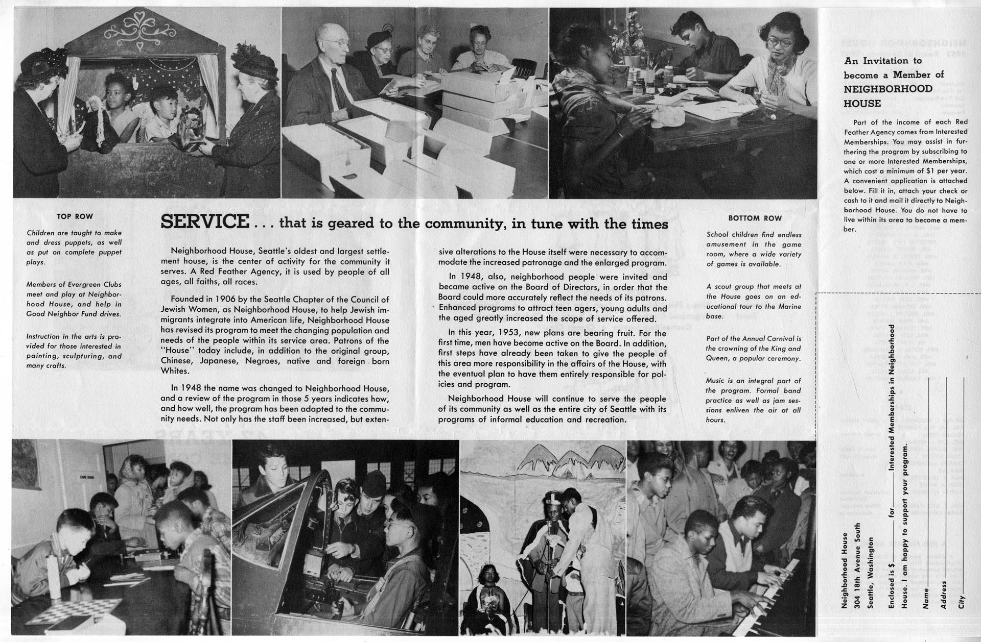 Image of Community Chest brochure 