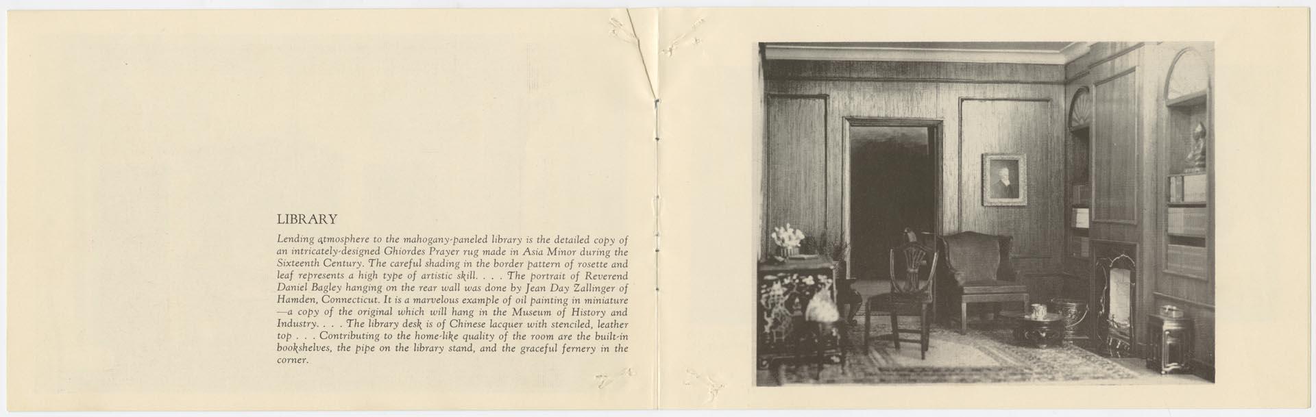 Image of A Southern Colonial House in Miniature, circa 1948