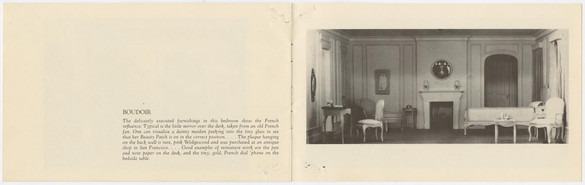 Image of A Southern Colonial House in Miniature, circa 1948