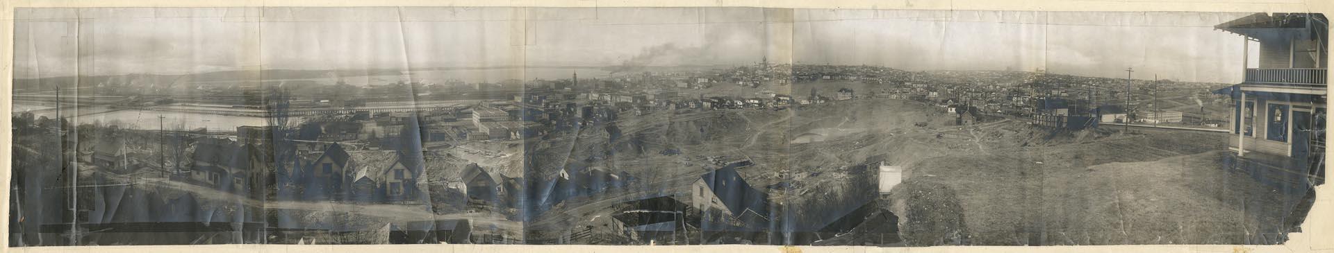 Image of View of Jackson Street regrade, 1910