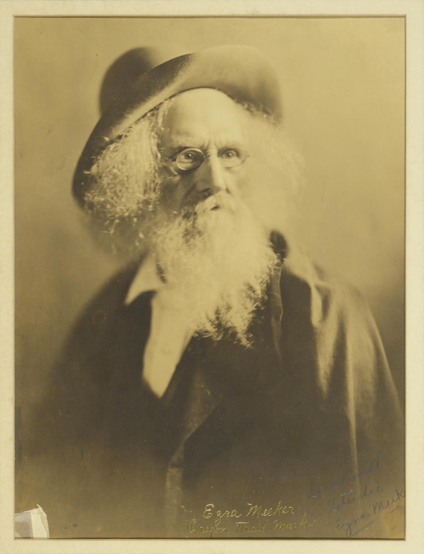 Image of Ezra Meeker, Seattle, circa 1915