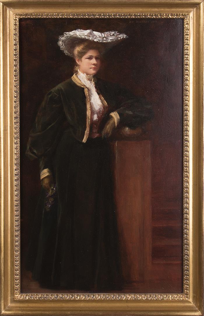 Image of Oil portrait of Florence Aurelia Henry by Harriet Foster Beecher, 1904