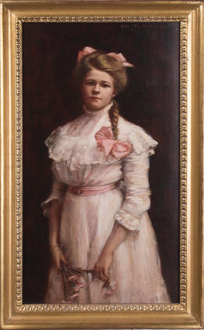 Image of Oil portrait of Florence Aurelia Henry by Harriet Foster Beecher, 1904