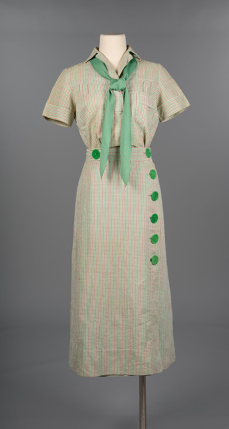 Image of Handmade gym ensemble from St. Nicholas Girl's School in Seattle, 1930