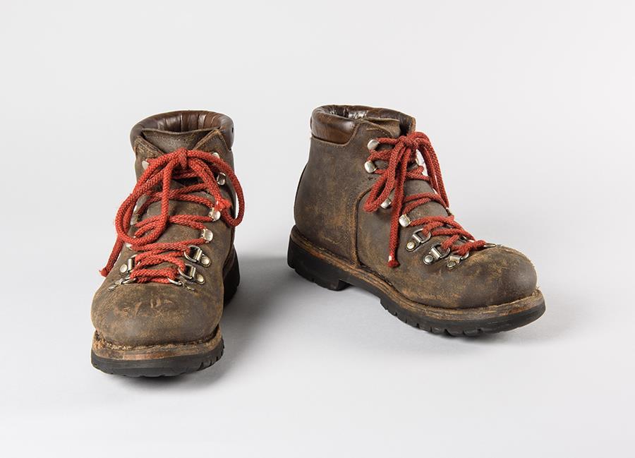 Image of Pair of hiking boots purchased at REI, 1967