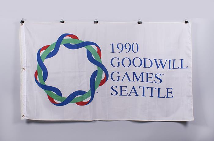 Image of Banner for the Seattle Goodwill Games, 1990