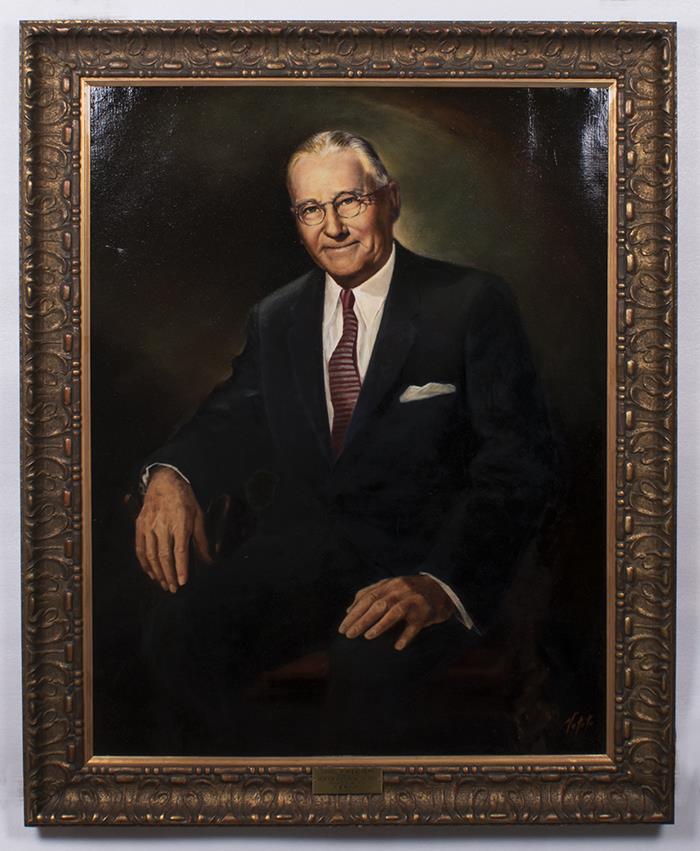 Image of Portrait of Daniel V. McEachern by Charles A. Veteto, 1971