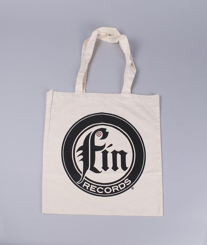 Image of Cotton tote bag featuring the logo for 