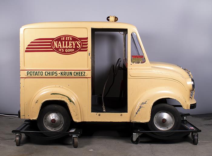Image of Miniature Nalley's delivery truck, ca. 1950s
