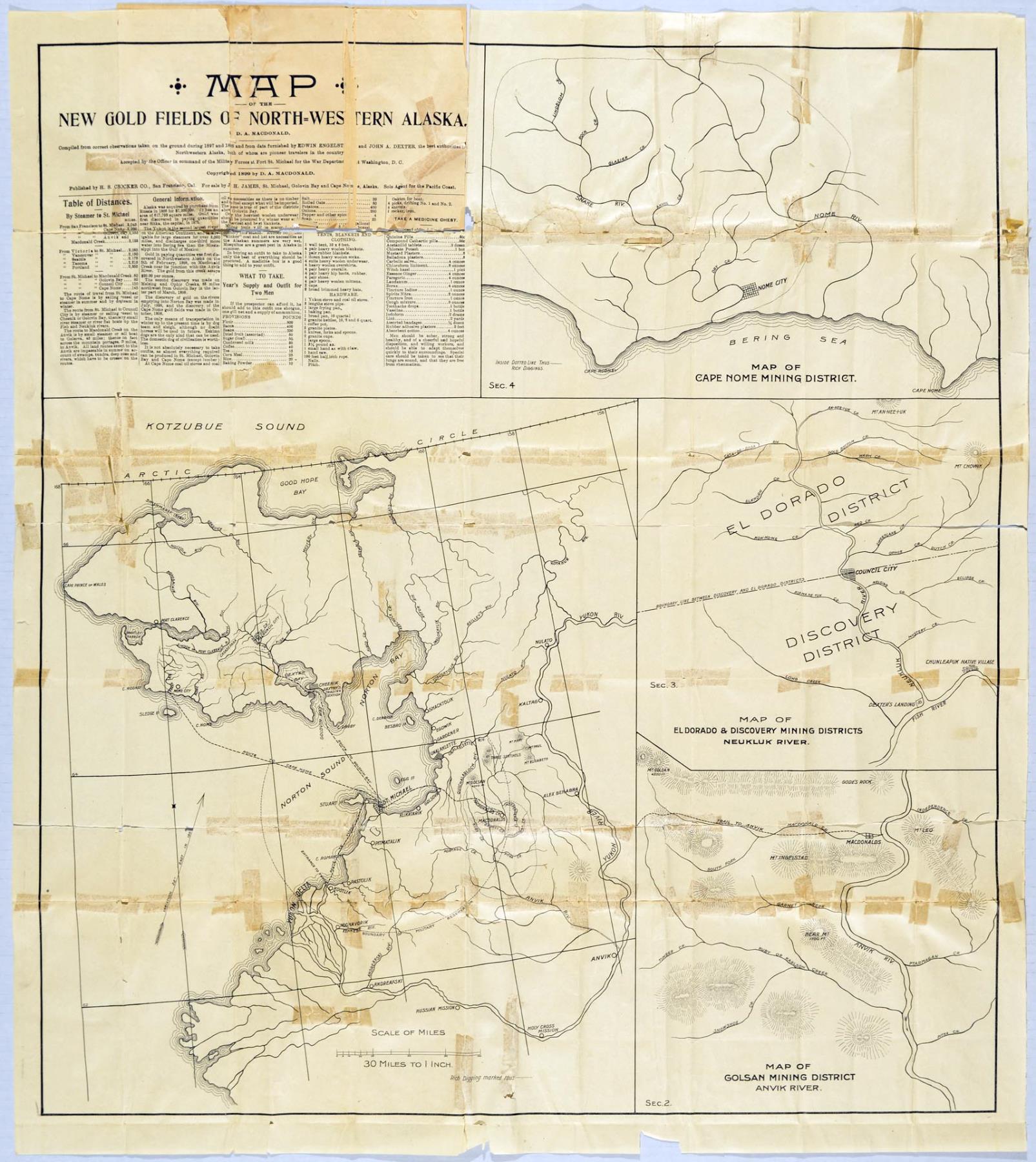 Image of New Gold Fields of North-Western Alaska, 1899