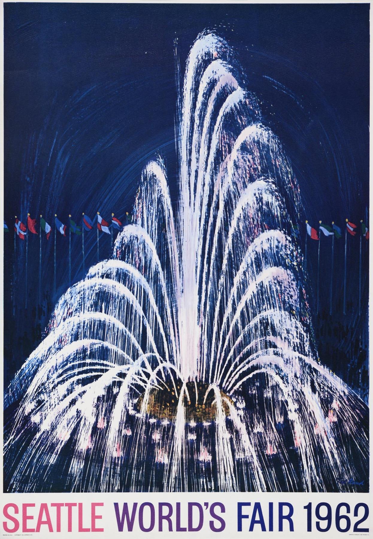 Image of Century 21 Exposition poster, Seattle, April 21 - October 21, 1962