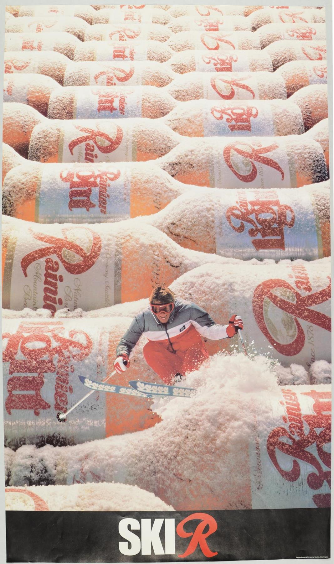 Image of Ski R poster, Seattle, circa 1980