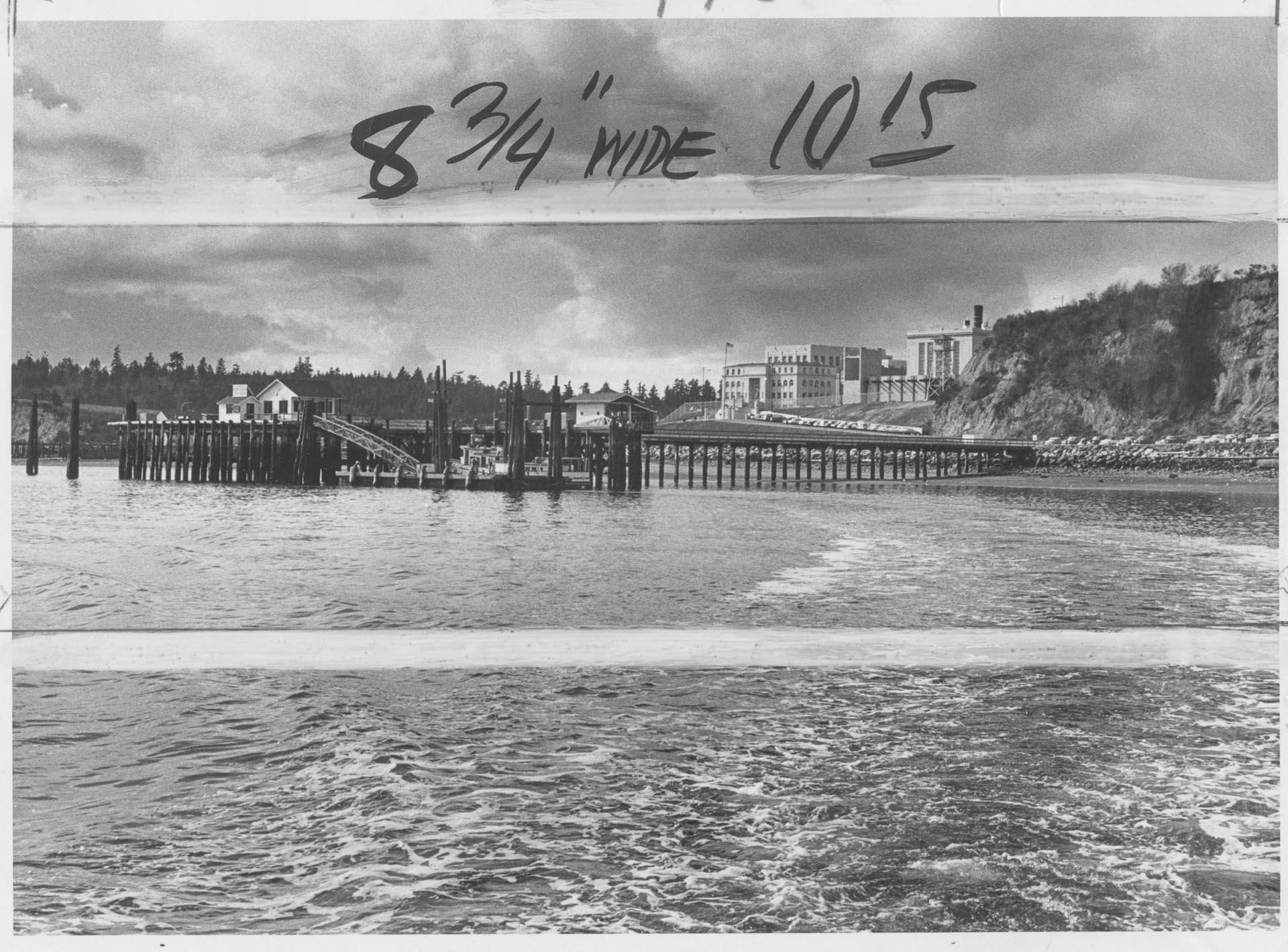 Image of View of McNeil Island Penitentiary, March 3, 1971
