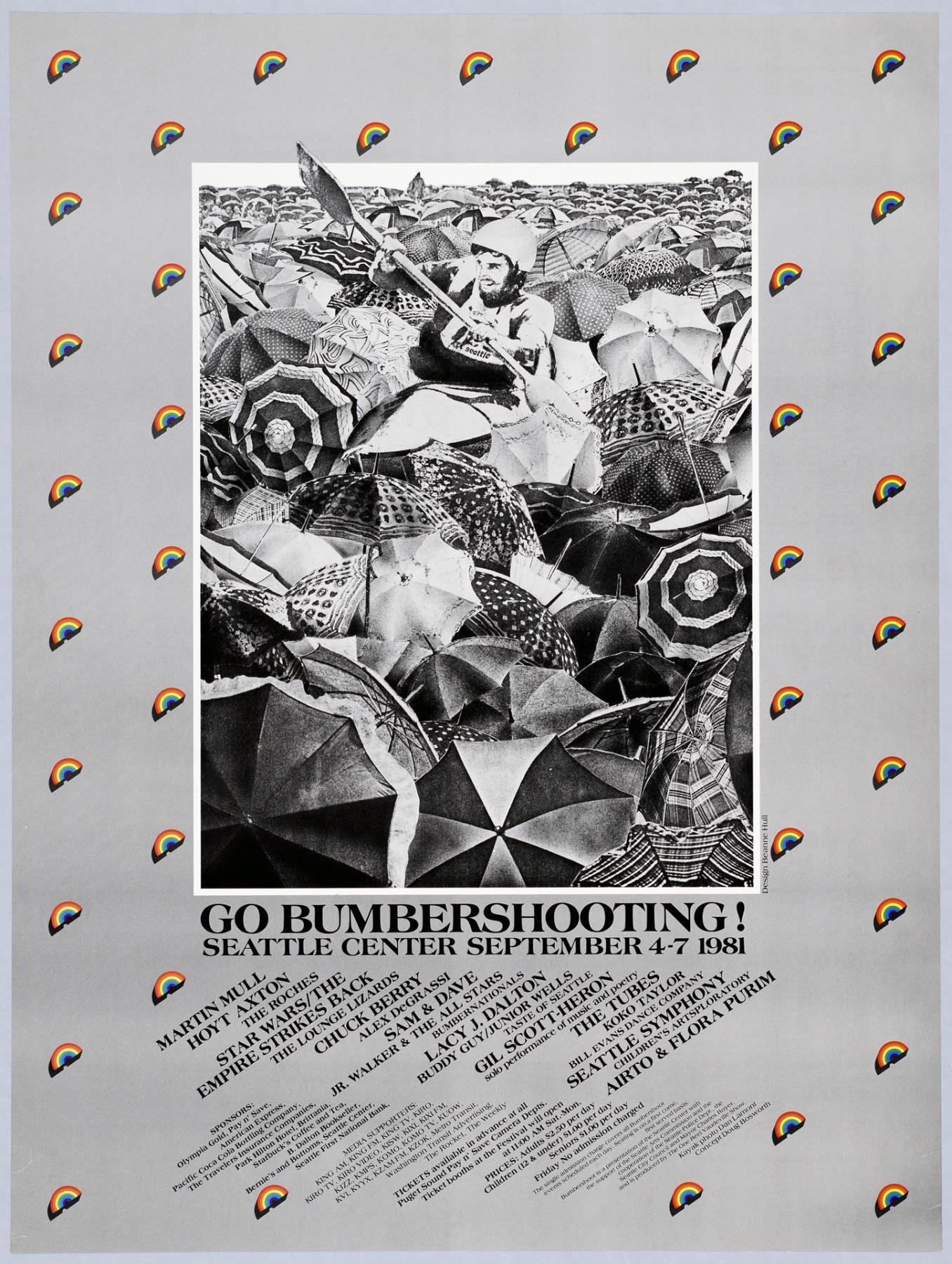 Image of Bumbershoot poster, Seattle, September 4-7, 1981