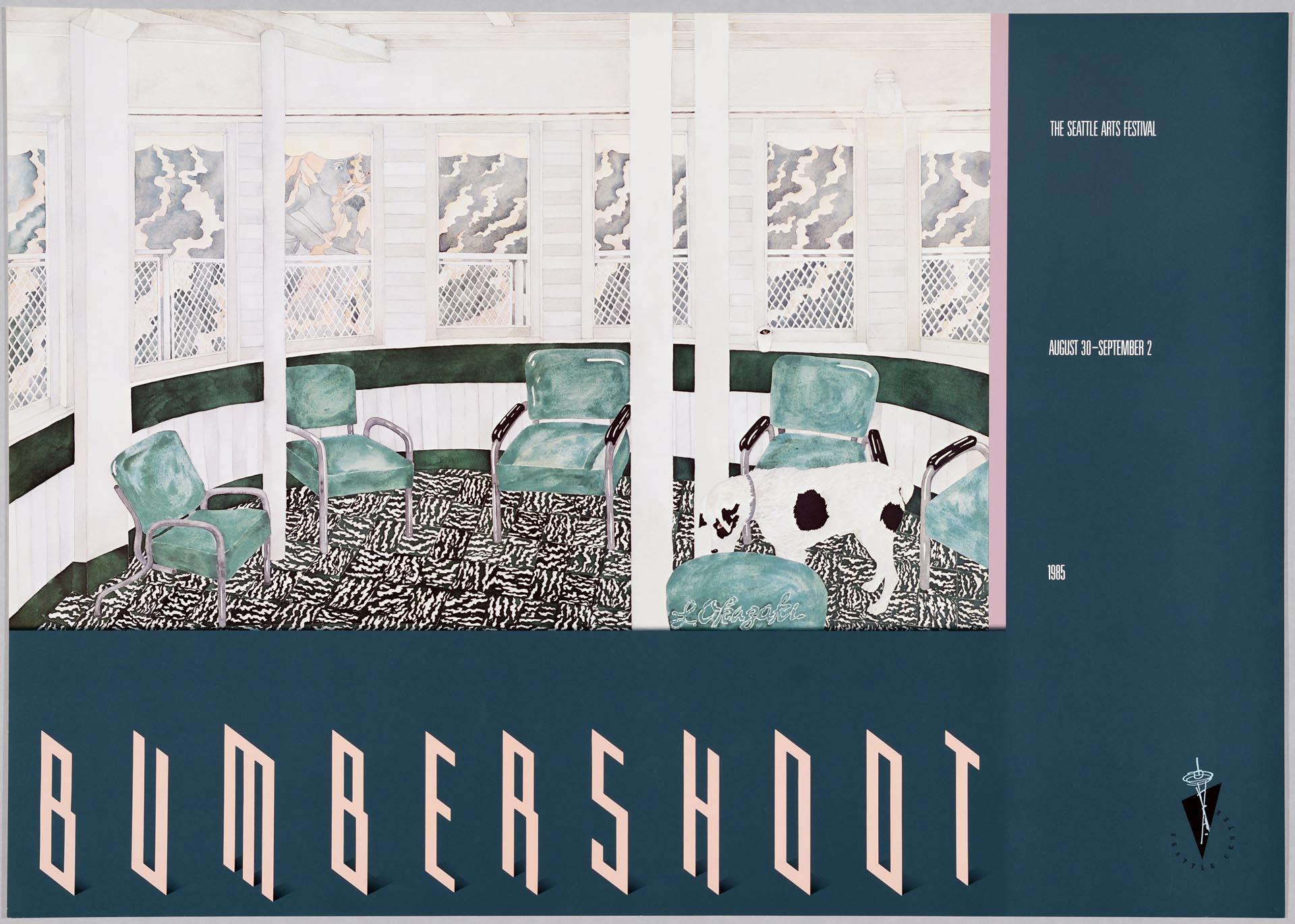 Image of Bumbershoot poster, Seattle, August 30 - September 2, 1985