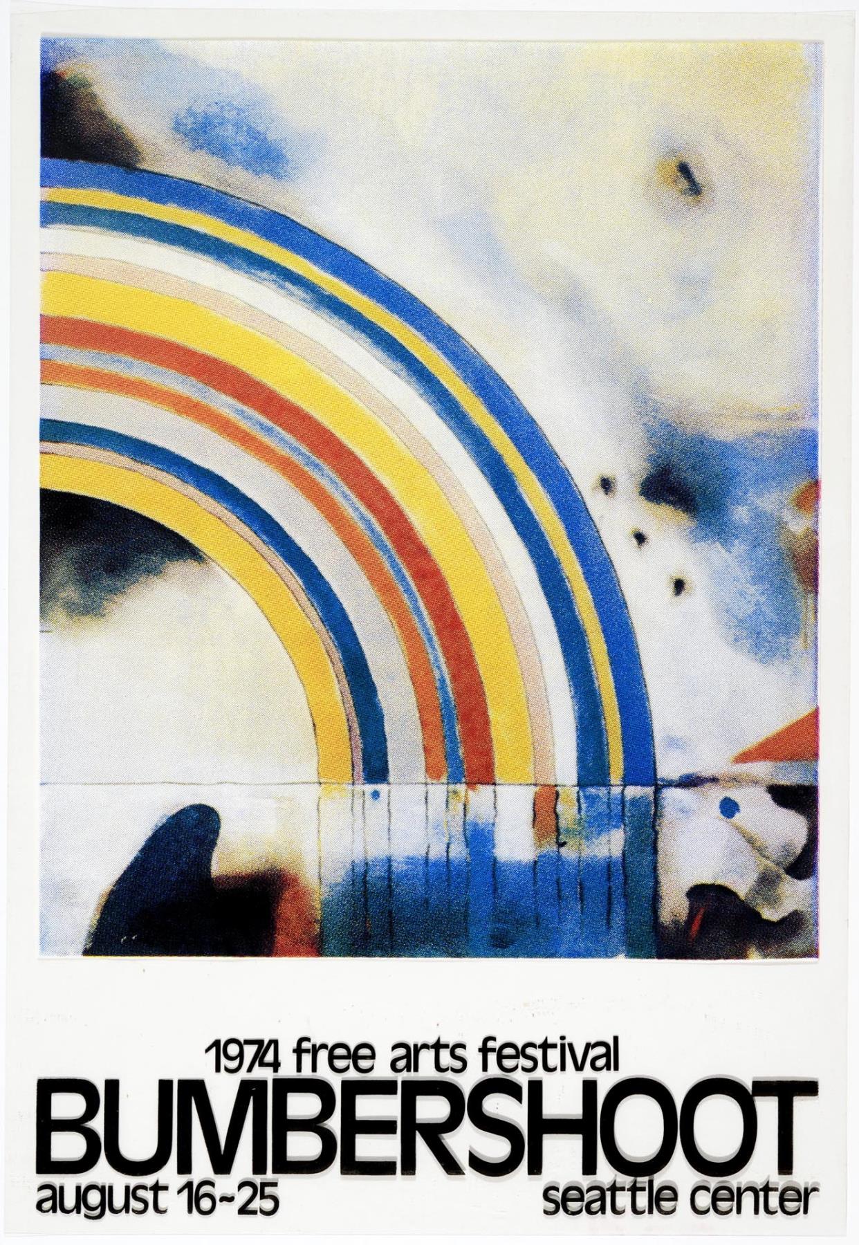 Image of Bumbershoot poster, Seattle, August 16-25, 1974