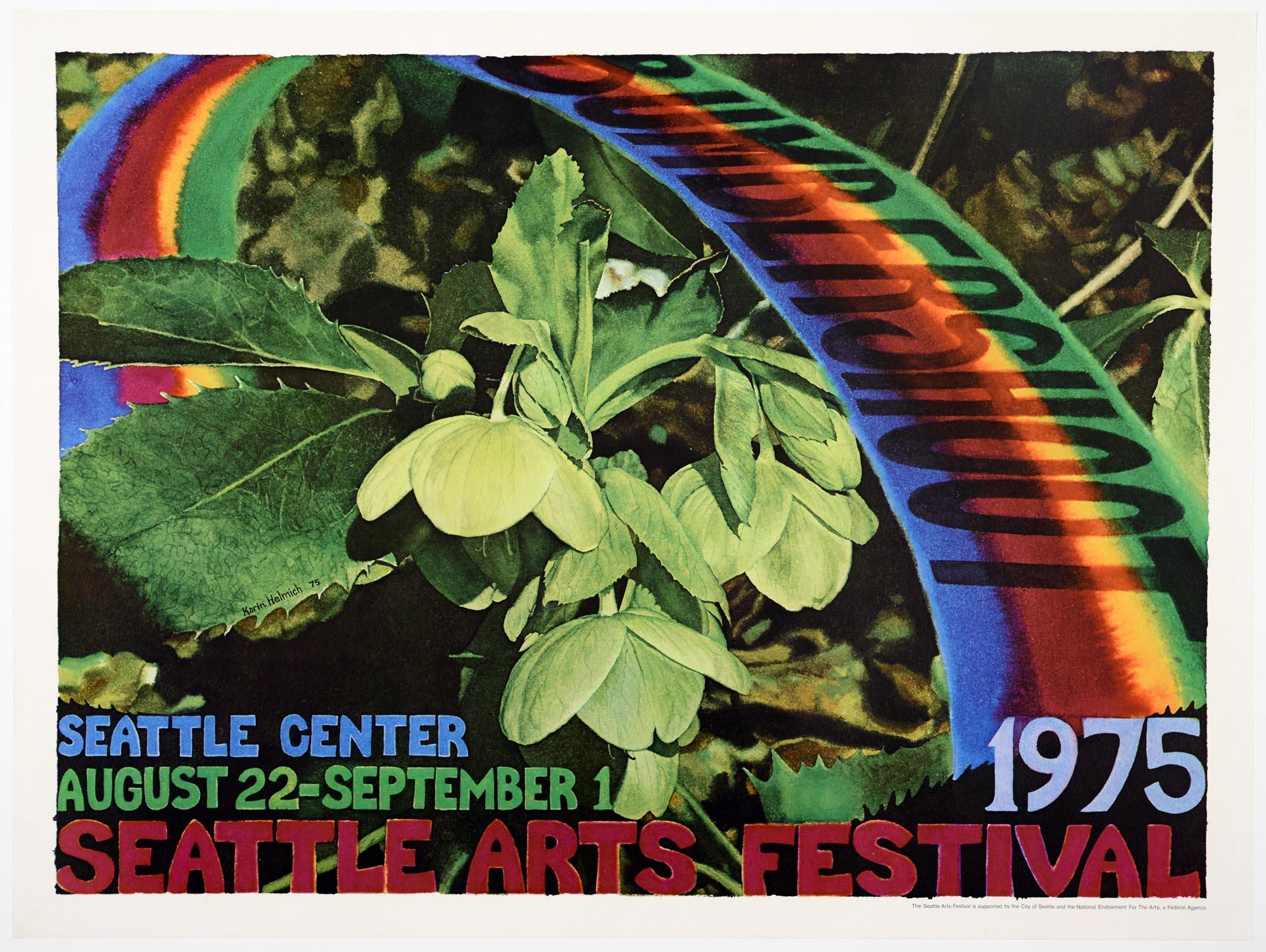 Image of Bumbershoot poster, Seattle, August 22 - September 1, 1975