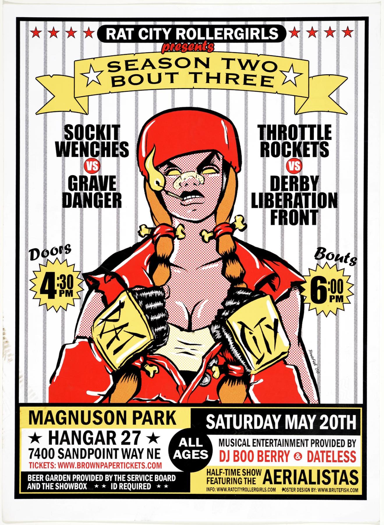 Image of Season Two, Bout Three poster, Seattle, May 20, 2006
