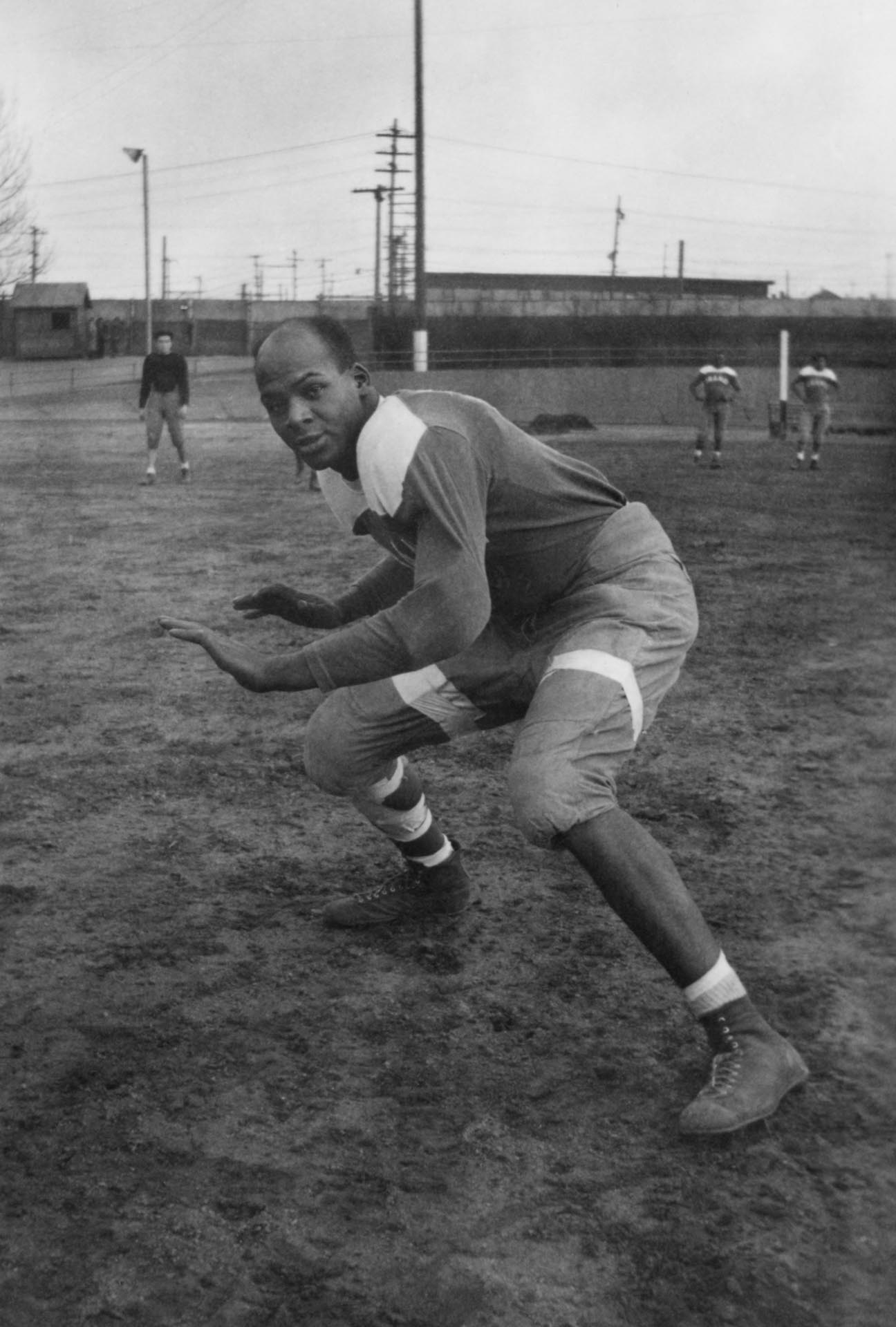 Image of Football player Brennan King, Seattle, 1937