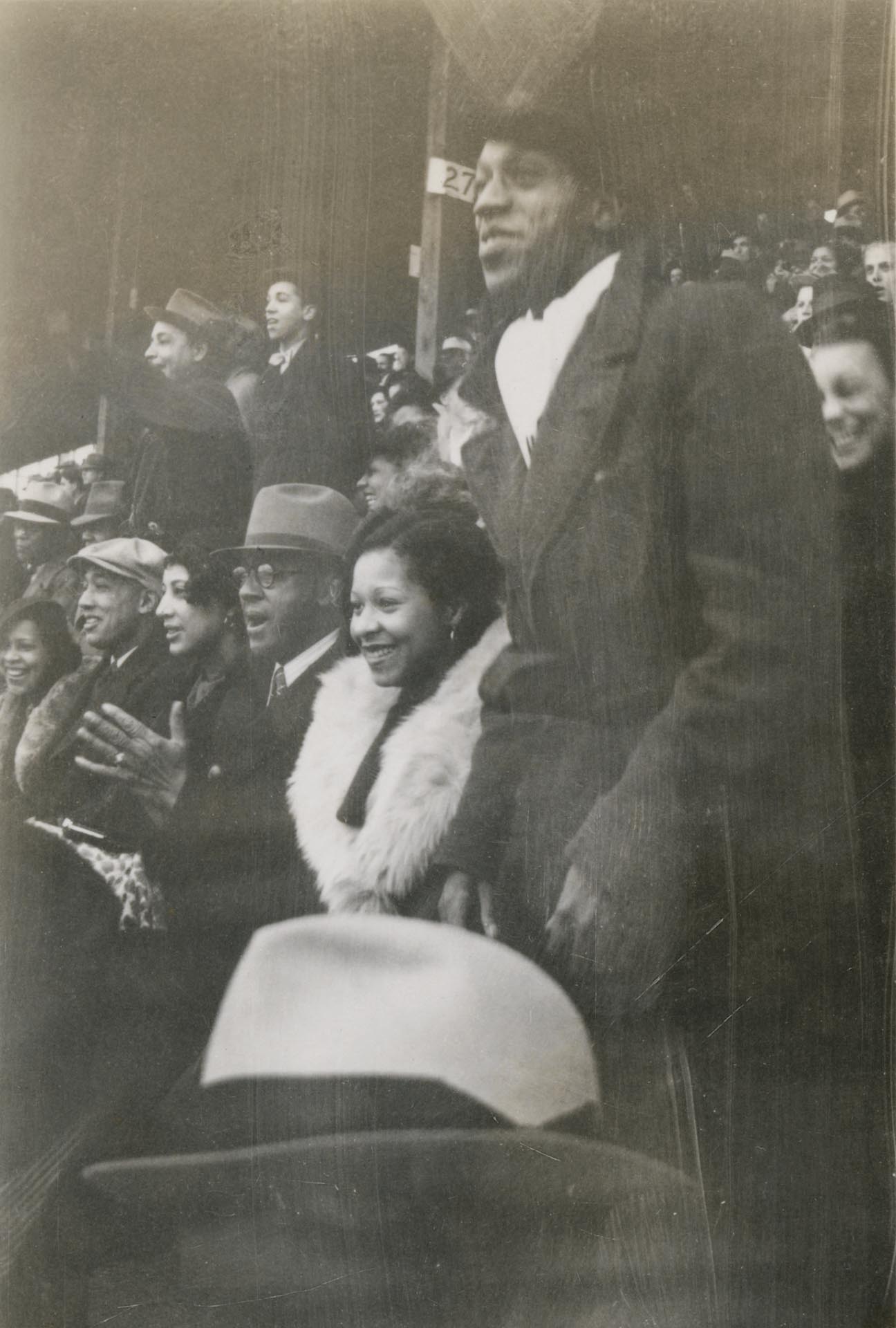 Image of Crowd at a football game, Seattle, circa 1937