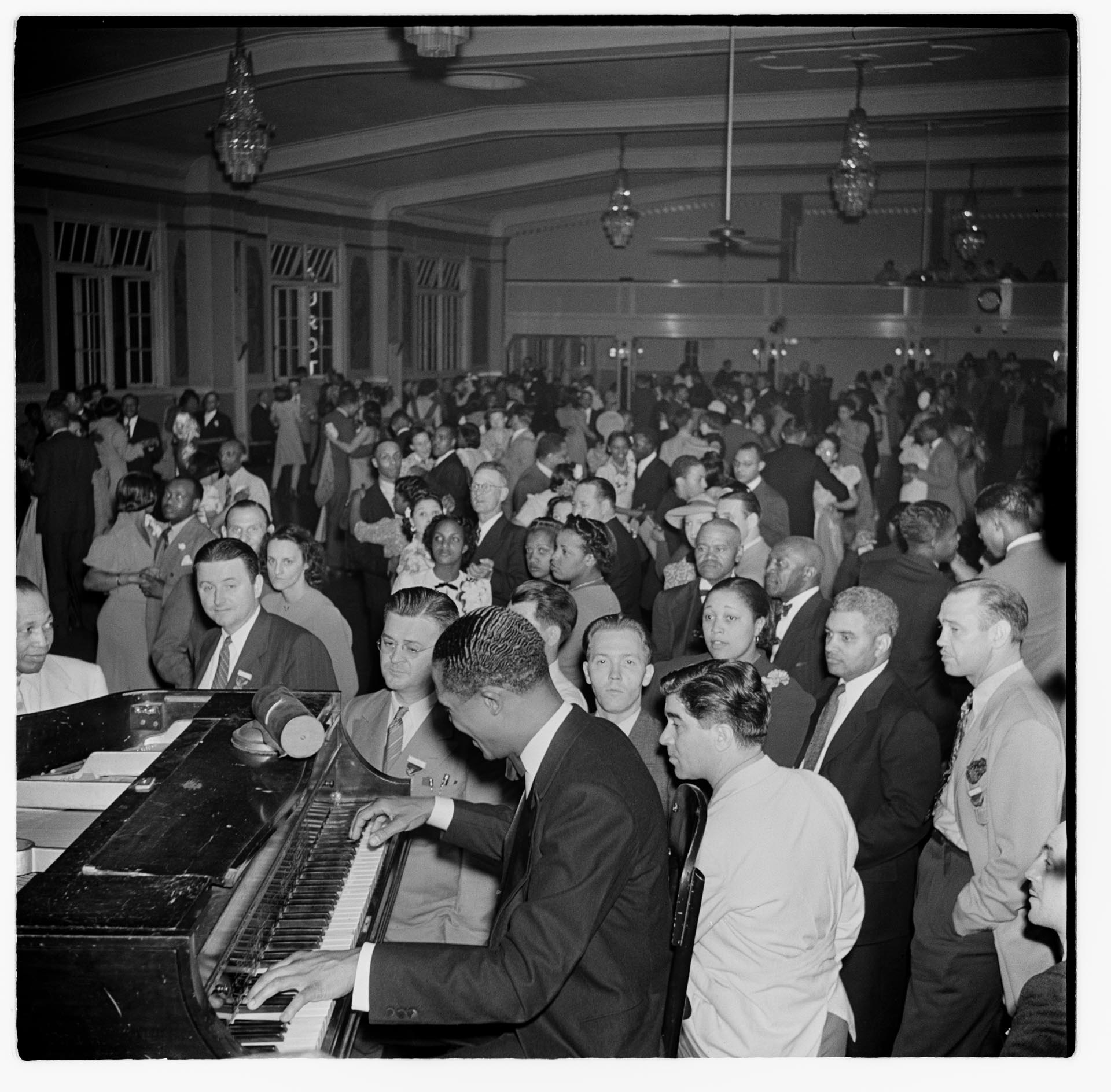Image of Palmer Johnson at Faurot's Ballroom, Seattle, circa 1940