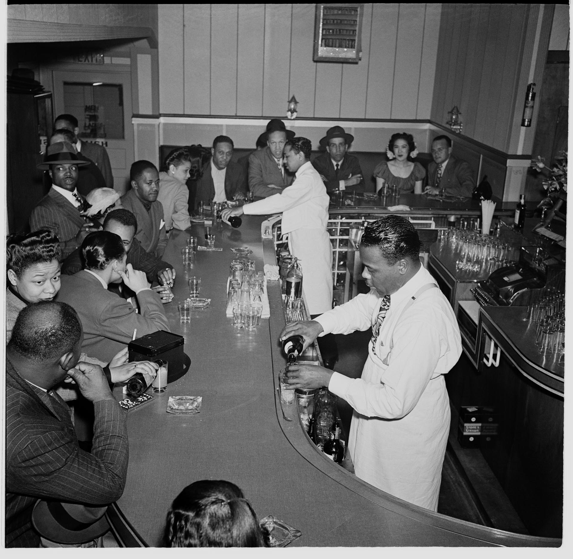 Image of Bar at the Rocking Chair nightclub, Seattle, March 23, 1946