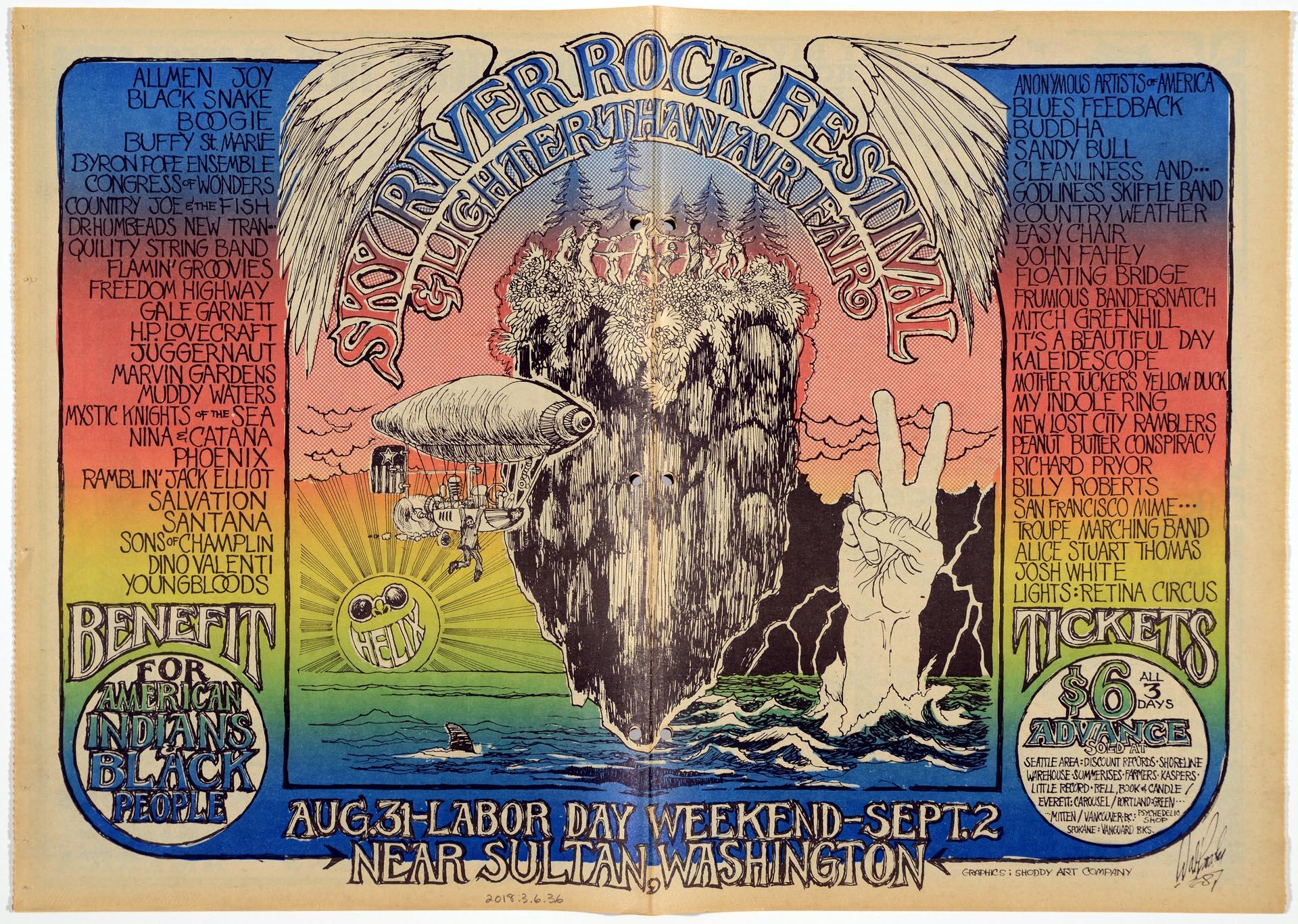Image of Helix, vol. 4, no. 5, cover, Seattle, circa August 22, 1968