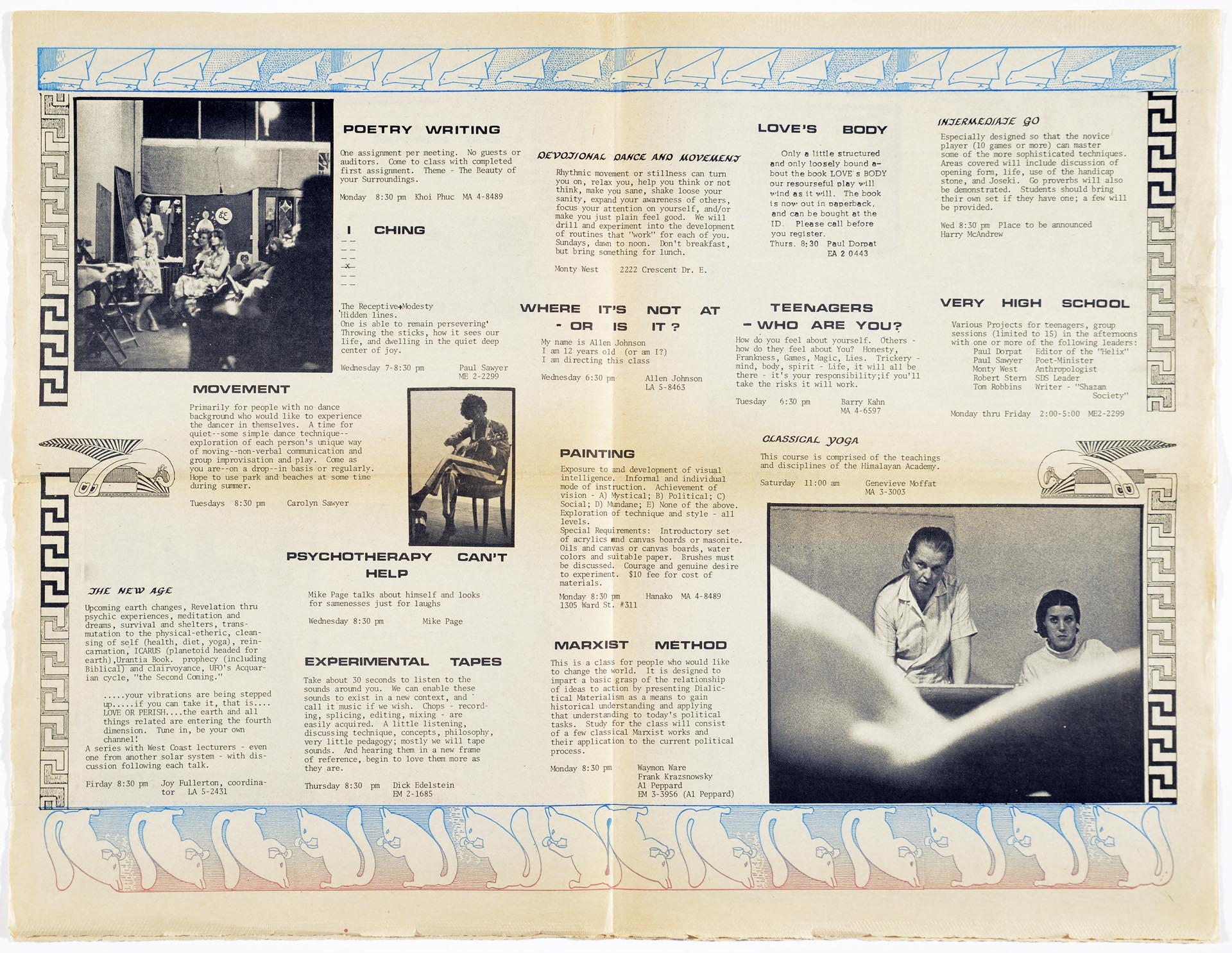 Image of Free U Summer Registration, Seattle, circa 1968